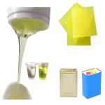Clear Yellow Mold Making Liquid Urethane Rubber Durable 80 Shore A for molding