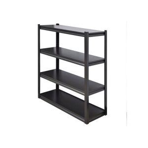 Width 500mm Black Free Standing Shelf Multifunctional For Garage