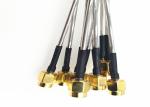 50ohm Semi Rigid RF Cable Assemblies Tin Plated Aluminum Tube Available