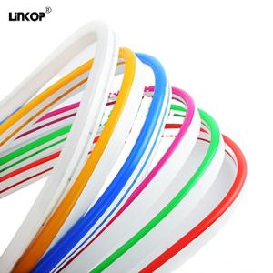 China Silicone Led Neon Light Soft Single Color 12v 8x16mm Diy Project factory
