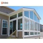 Customized Sunroom Outdoor Glass Florida Room For Garden Glass House Aluminum