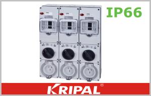 China Outdoor Industrial Weatherproof Switch Socket with Fuse Customized factory