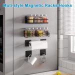 Classification Non-folding Rack Kitchen Storage Iron Wall Mount Spice Rack