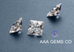 8.5 MM Diamond Moissanite Princess Square In Supper White Color