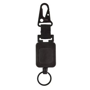 China Deyi Badge Reel Outdoor Metal Carabiner Knife buckle Heavy Duty Retractable factory