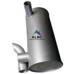 E320C Excavator Exhaust Silencer 178-6558 212-8580 2128580 Excavator Engine