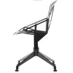 Treated Aluminum Magis Modern Classic Office Chair One With 4 Star Base