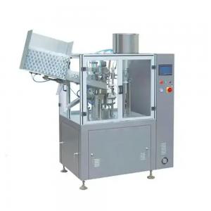 China Semi Automatic Plastic Laminated Tube Filling And Sealing Machine With Date Printer on sale