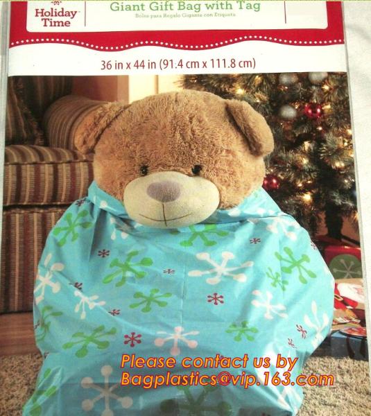 table bag BIODEGRADABLE Christmas tree removal bag, hot sale drawstring