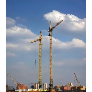 The Used High Quality Qtp Series 80 6010 8t China Cheap Price Static Tower Crane