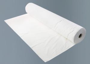 China Anti Oil Disposable Paper Bed Sheets Headrest Paper White Color 40gsm Thick factory