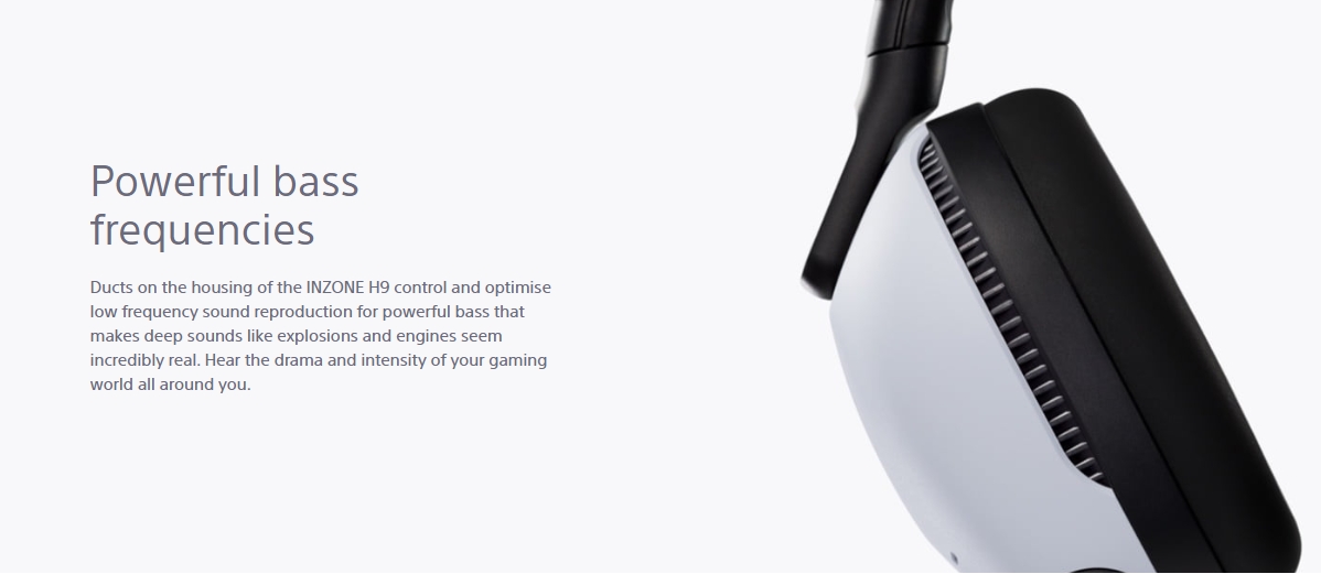 For SO-NY INZONE H9 Over-ear Headphones Wireless Noise Canceling Gaming Headset