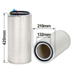 China Construction Machinery Parts Air Filter Media Cleaner Sany Heavy Industry factory