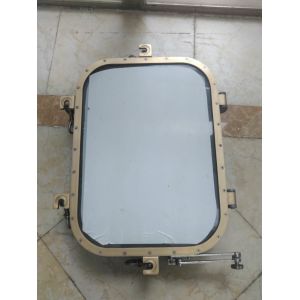 Copper Material Frame Marine Windows , Safety Tempered Glass Openable Ship