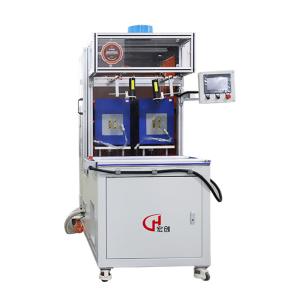 China Two Stations Aluminum Induction Brazing Machine Automatic Brazing Machine factory