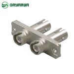 Metal FC To ST Duplex Hybrid Fiber Adapter Multimode