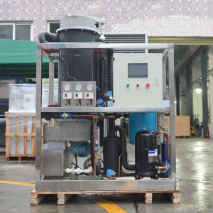 1000kg Tube Ice Making Machine 1ton Industrial Ice Block Maker with Compressor