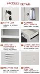 9 Door Powder Coating Metal Locker Storage Cabinet ISO9001