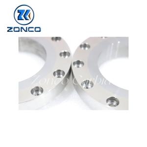 China High Stability Tungsten Carbide Plate Valve In Coal Yard Industry factory