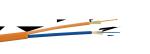 Indoor Flat Duplex 900µM Fiber Optic Cable