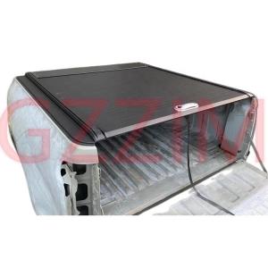 China Toyota Revo 2016 Aluminum Hard Fold Tonneau Cover With Stainless Steel Construction factory