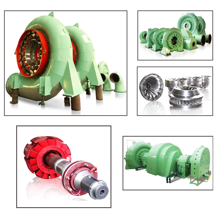 Micro Hydropower Water Turbine / Francis Turbine Generator Compact Structure