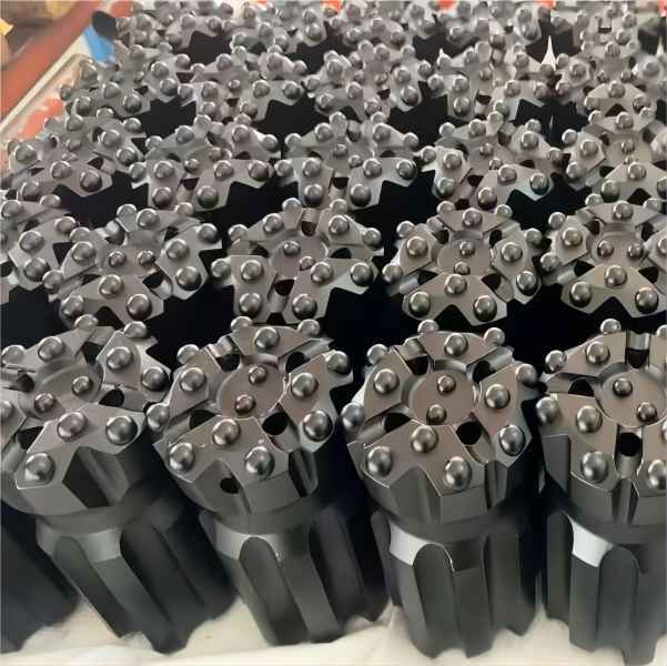 Tungsten Carbide T45 89mm Retract Button Bit with CNC Milling