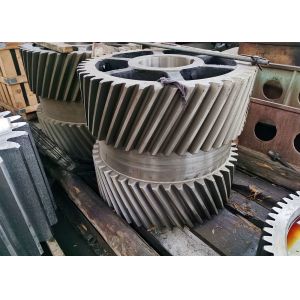 Customized Double Helical Gears with 35 Teeth and 20° Pressure Angle for Heavy
