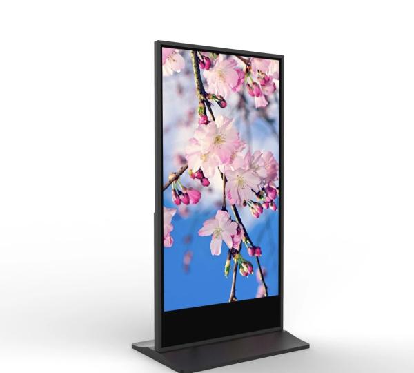 43 49 55inch Ultra thin digital signage dual screen display Double Sided
