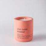 Custom Logo Nordic Cylinder Concrete Candle Holders