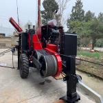 8 Groove GS90KN 9 Ton Hydraulic Puller Cable Stringing Equipment