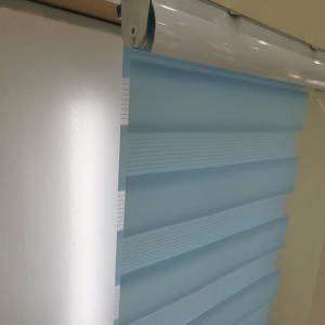 China combi blinds Day&amp;night roller fabric double sheer fabric zebra roller fabric sheer blinds factory