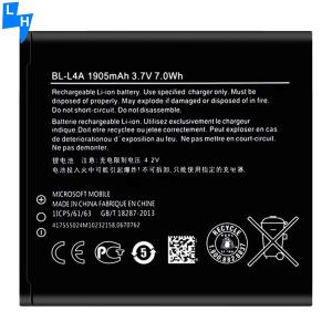 China 1905mAh BL-L4A Battery For Microsoft Nokia Lumia 535 RM-1090 RM-1089 Dual 830 RM-984 factory