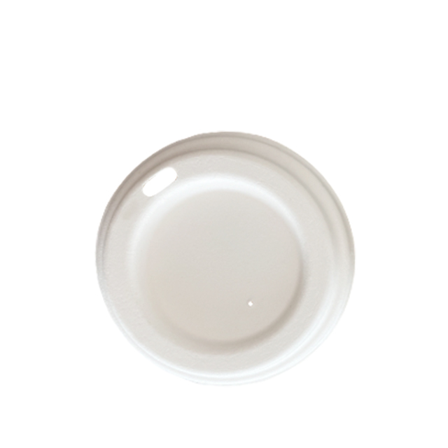 Compostable Bagasse Disposable Coffee Cup Lids 90mm