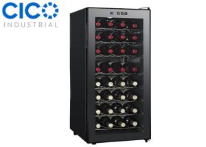 China Tall Built In Thermoelectric Wine Refrigerator Touch Panel Control factory