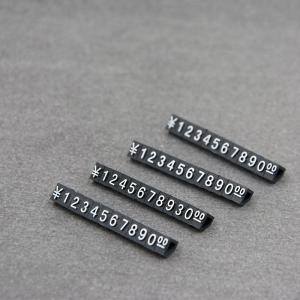 China Custom Retail Price Display Tags With Gold Stand , Easy To Assemble Reusable Price Tags factory