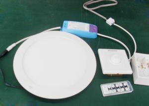 China TRIAC Dimmable LED Panel Light 18w , RF dimming led circular panel lights factory