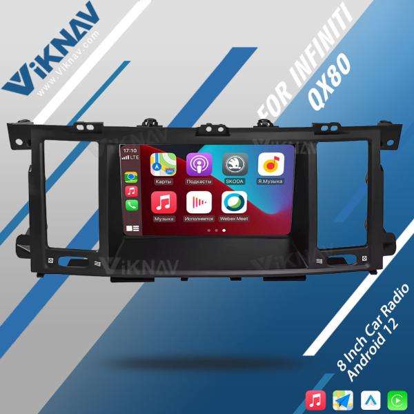 8 Inch Android Infiniti Head Unit Car Stereo Radio QX80 2013-2020 DVD Multimedia