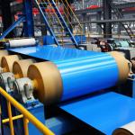 G550 28 Gauge Color Coated Steel Coil , Galvanized PPGI Steel Coil For Grade