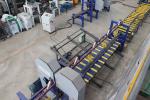 Wood Cutting Twin Vertical Band Sawmill Production Line for log diameter 350mm