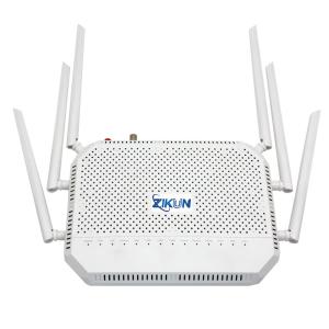 China ZIKUN GPON EPON ONU ZC-521T XPON ONT CATV 2POTS 4GE 6 External Antenna factory