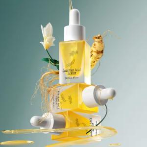 China Ginseng Facial Serum Anti Aging Ginseng Extract Organic Face Serum Anti Wrinkle Facial Oil factory