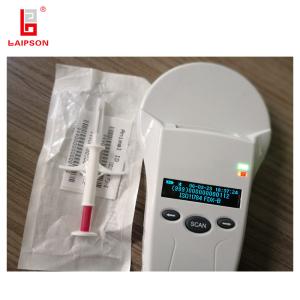 China Disinfection Horse Fish Animal ID Microchip 1.4mm*8mm For Implant Under Skin factory