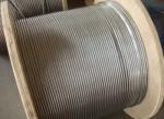 Galvanized 35WxK7 Non-Rotating Wire Rope Compact Strand Steel Wire Rope
