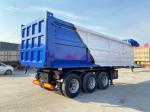 1310mm Wheel Base Heavy Duty 3 Axles Tipper Dump Truck Semi Trailer