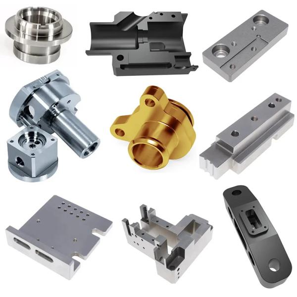 Aluminum Steel Brass Precision CNC Milling Parts Anodized Plated Polished Pro/E