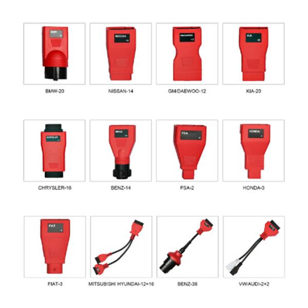 Plastic Material Autel Obd2 Scanner 5 V/1.5A Maxidas DS808 OBD2 Diagnostic Tool