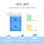 Temperature Controlled HDPE Ice Pack Phase Change Temperature Eutectic Plates