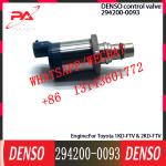 DENSO Control Valve 294200-0093 Regulator SCV valve 294200-0093 For Toyota 1KD