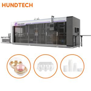 China 2KW Industrial Thermoforming Machine For Household Plastic Packaging Containers factory
